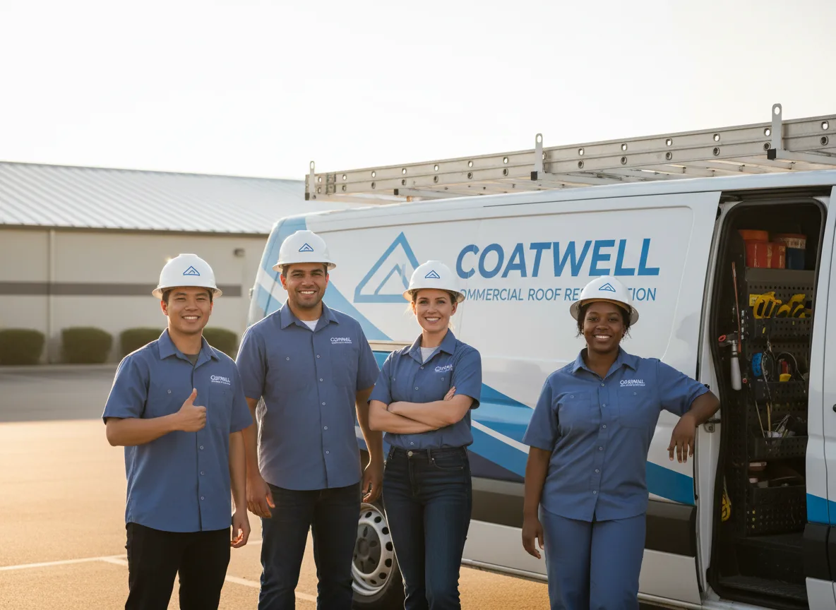 Commercial roof coating company in Westborough, MA
